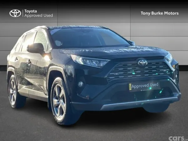 Toyota RAV4 SUV, Petrol Hybrid, 2021, Black
