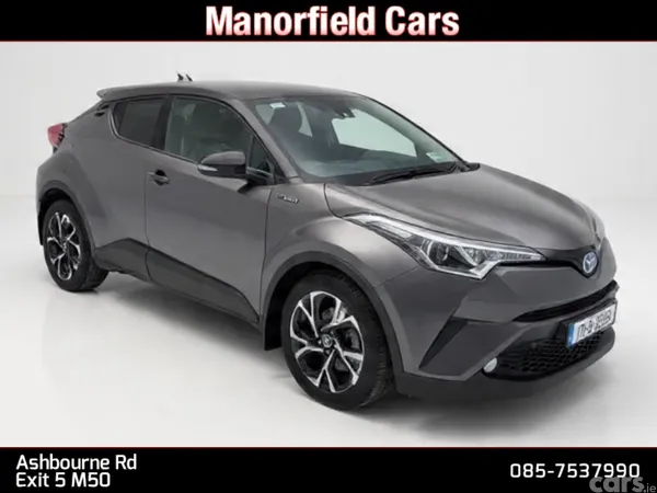 Toyota C-HR SUV, Petrol Hybrid, 2017, Grey