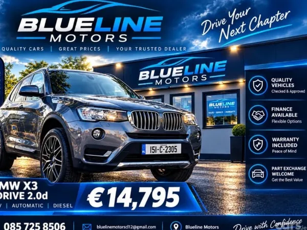 BMW X3 SUV, Diesel, 2015, Grey