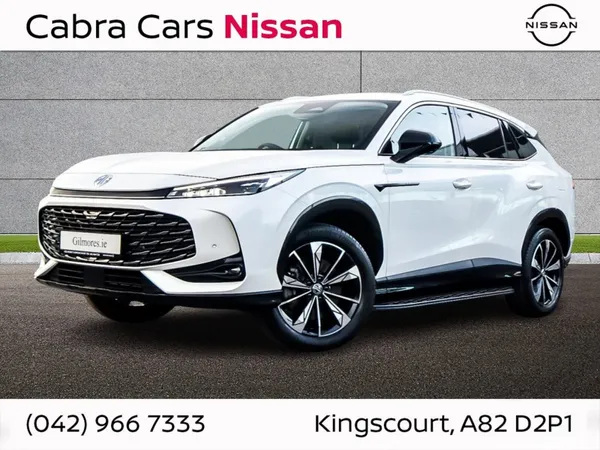 MG HS SUV, Petrol Hybrid, 2025, White