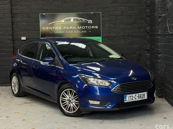 Ford Focus Hatchback, Diesel, 2017, Blue