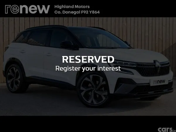 Renault Austral SUV, Petrol Hybrid, 2023, White