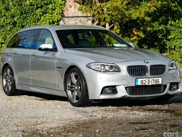 BMW 5-Series Estate, Diesel, 2016, Silver