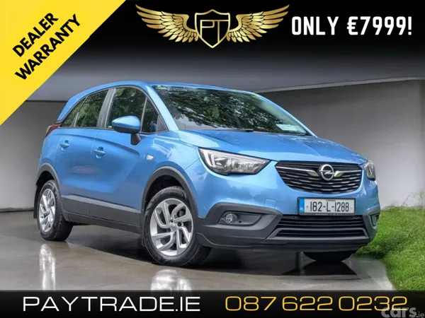 Opel Crossland X SUV, Diesel, 2018, Blue