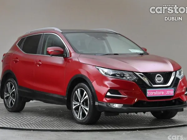 Nissan Qashqai SUV, Petrol, 2018, Red