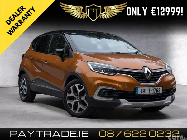 Renault Captur Hatchback, Diesel, 2019, Orange