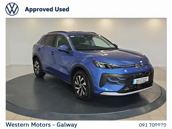 Volkswagen T-Roc SUV, Petrol, 2026, Blue
