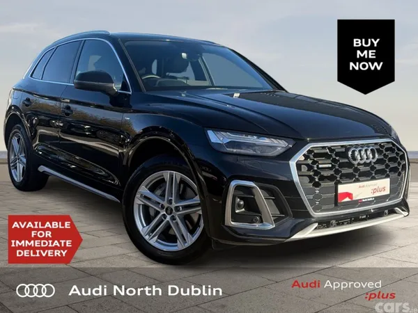 Audi Q5 SUV, Petrol Plug-in Hybrid, 2024, Black