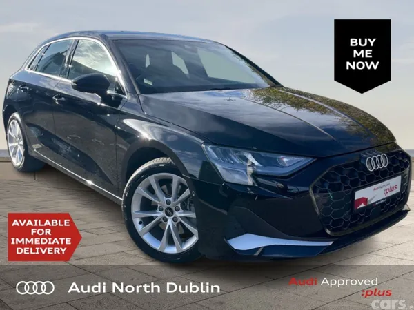 Audi A3 Hatchback, Petrol Plug-in Hybrid, 2025, Black