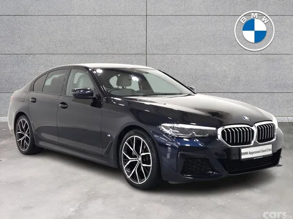 BMW 5-Series Saloon, Diesel, 2021, Black