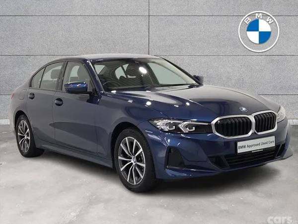 BMW 3-Series Saloon, Petrol Plug-in Hybrid, 2024, Blue