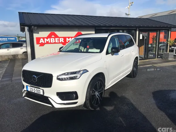 Volvo XC90 SUV, Petrol Plug-in Hybrid, 2023, White