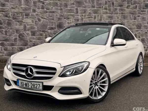 Mercedes-Benz C-Class Saloon, Diesel, 2015, White