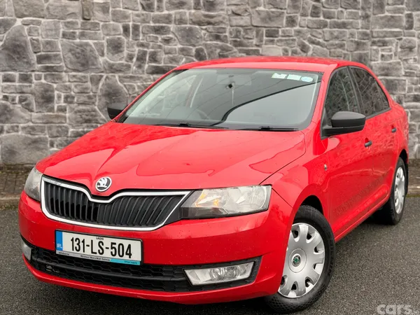 Skoda Rapid Saloon, Petrol, 2013, Red