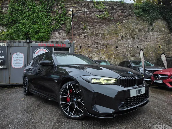 BMW 3-Series Estate, Petrol Hybrid, 2023, Black