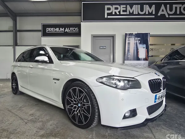 BMW 5-Series Estate, Diesel, 2014, White