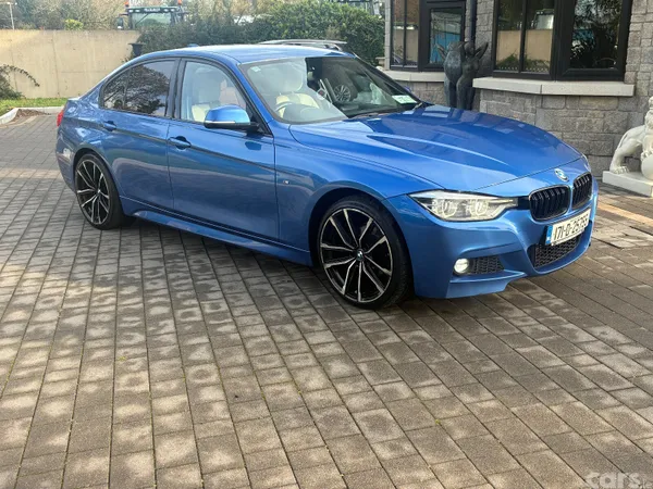 BMW 3-Series Saloon, Diesel, 2017, Blue