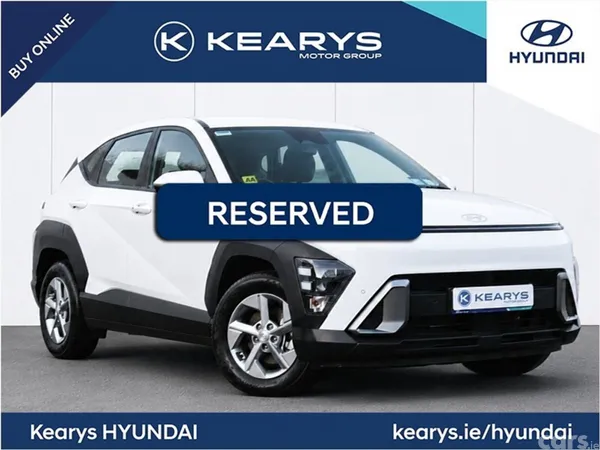 Hyundai KONA SUV, Petrol Hybrid, 2023, White