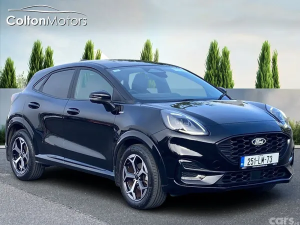 Ford Puma SUV, Petrol Hybrid, 2025, Black