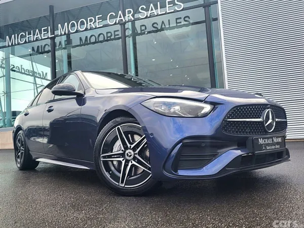 Mercedes-Benz C-Class Saloon, Diesel Hybrid, 2027, Blue