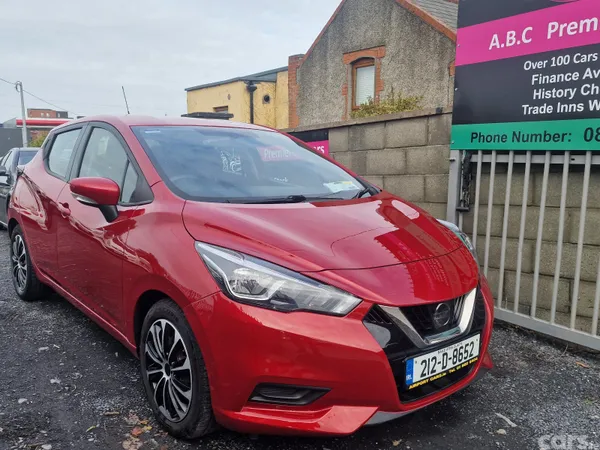 Nissan Micra Hatchback, Petrol, 2021, Red