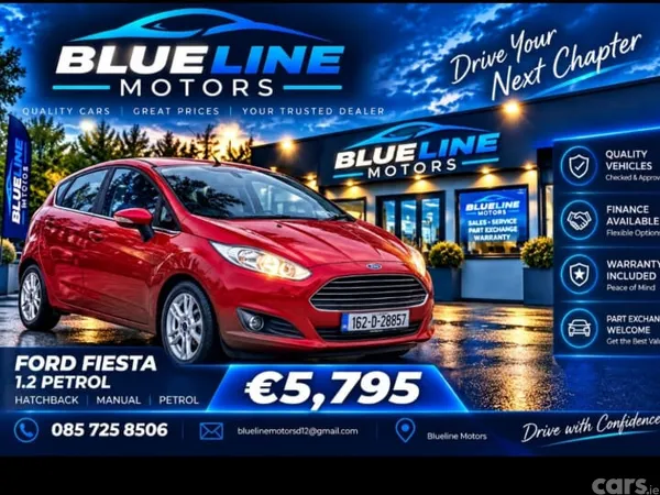 Ford Fiesta Hatchback, Petrol, 2015, Red