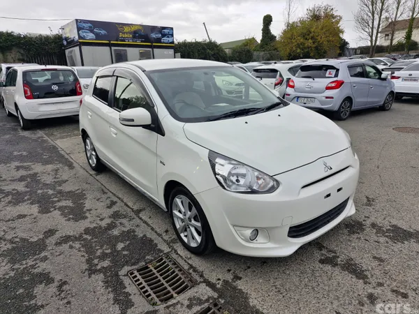 Mitsubishi Mirage Hatchback, Petrol, 2015, White