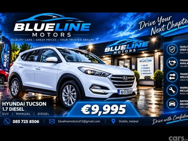 Hyundai Tucson SUV, Diesel, 2017, White