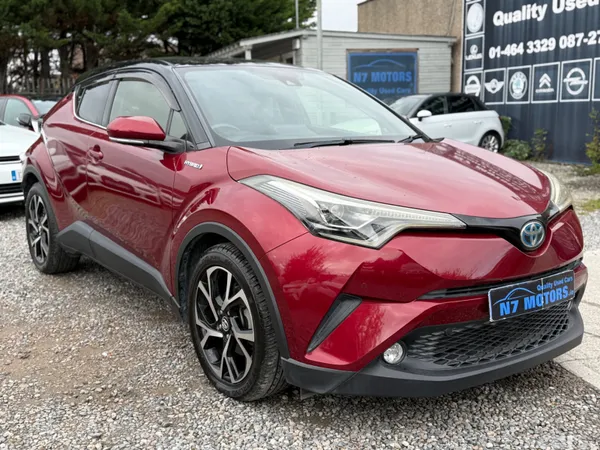 Toyota C-HR SUV, Petrol Hybrid, 2017, Red