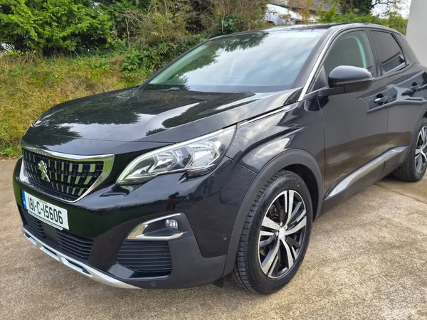 Peugeot 3008 Hatchback, Diesel, 2018, Black