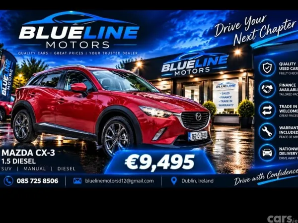 Mazda CX-3 SUV, Diesel, 2016, Red