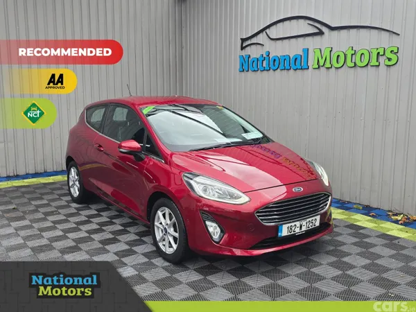 Ford Fiesta Hatchback, Petrol, 2018, Red