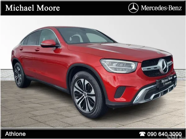 Mercedes-Benz GLC SUV, Diesel, 2021, Red