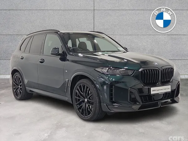 BMW X5 SUV, Petrol Plug-in Hybrid, 2026, Green