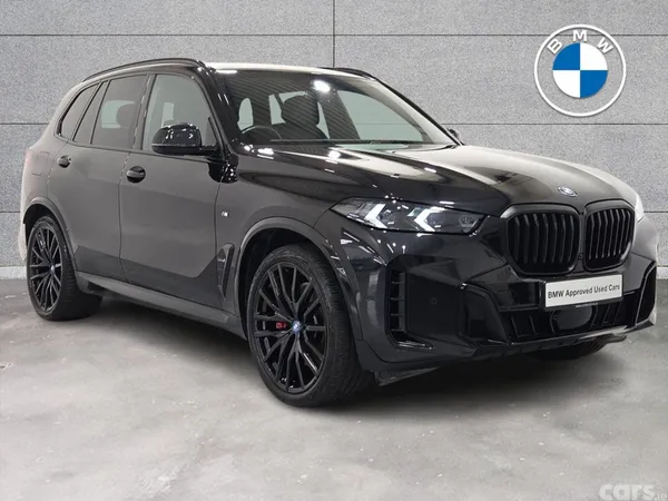 BMW X5 SUV, Petrol Plug-in Hybrid, 2024, Black