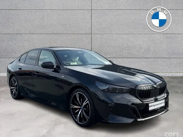 BMW 5-Series Saloon, Petrol Plug-in Hybrid, 2024, Black