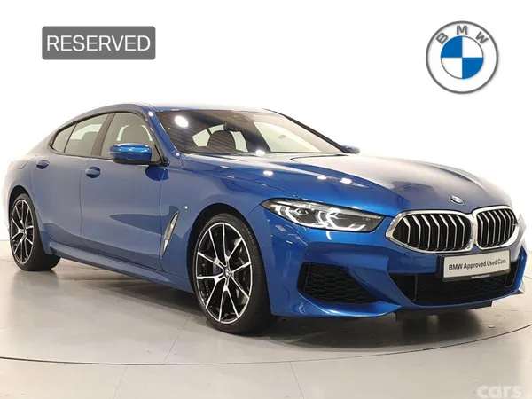BMW 8-Series Saloon, Petrol, 2020, Blue