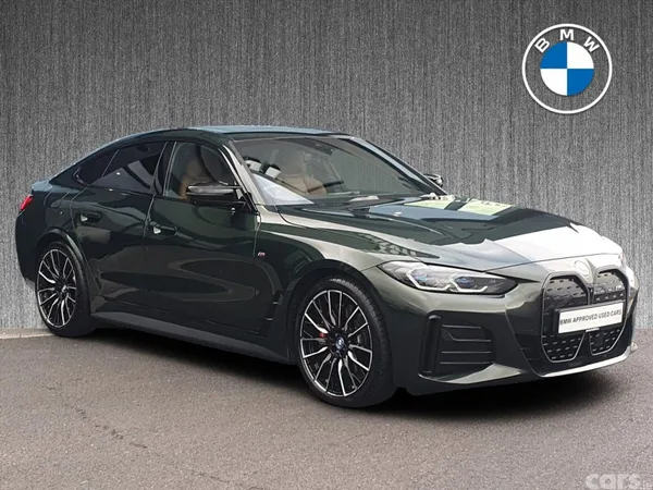 BMW i4 Hatchback, Electric, 2023, Green