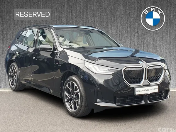 BMW X3 SUV, Petrol Plug-in Hybrid, 2026, Black
