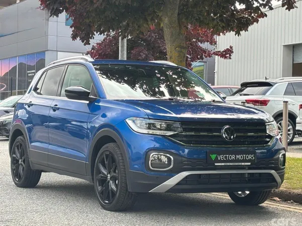 Volkswagen T-Cross SUV, Petrol, 2023, Blue