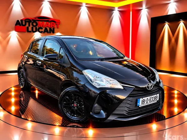 Toyota Vitz Hatchback, Petrol, 2018, Black