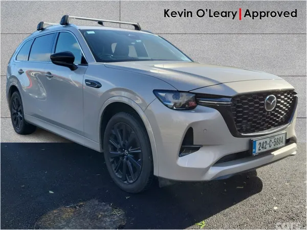 Mazda CX-80 SUV, Petrol Plug-in Hybrid, 2024, Brown