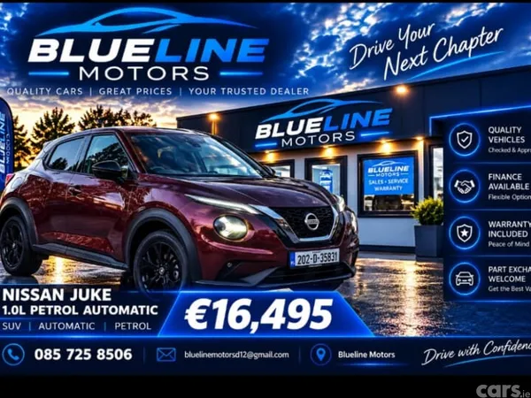 Nissan Juke SUV, Petrol, 2020, Red