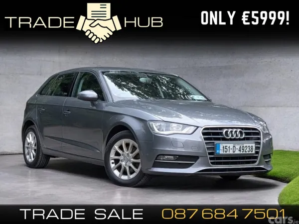 Audi A3 Hatchback, Diesel, 2015, Grey