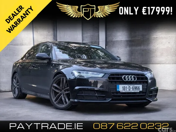 Audi A6 Saloon, Diesel, 2018, Black