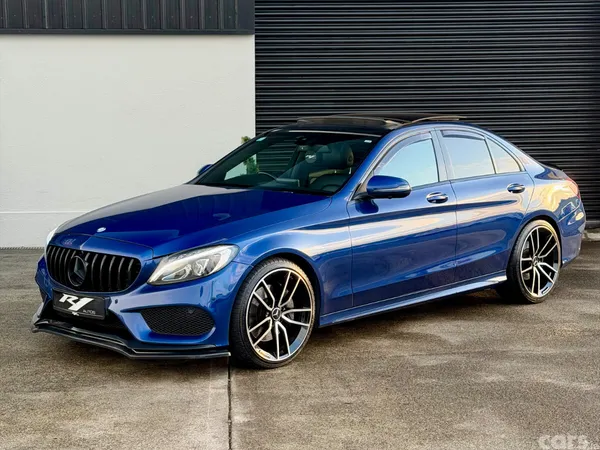 Mercedes-Benz C-Class Saloon, Diesel, 2017, Blue