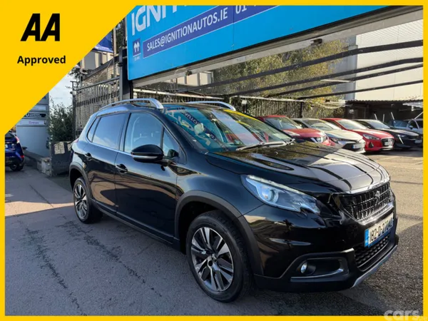 Peugeot 2008 Hatchback, Petrol, 2018, Black