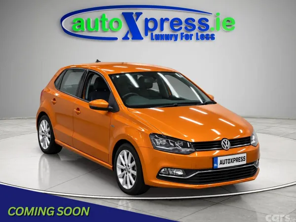 Volkswagen Polo Hatchback, Petrol, 2017, Orange