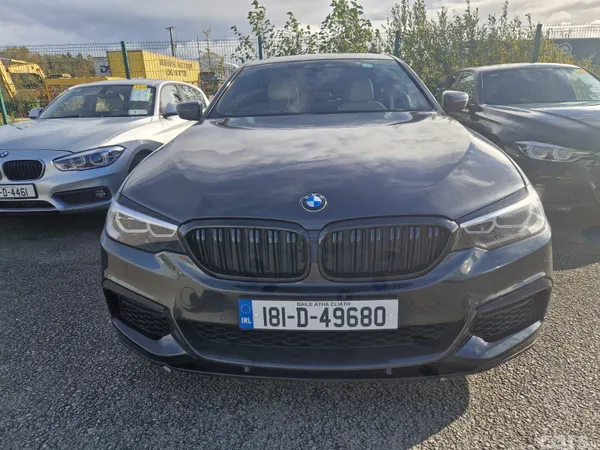 BMW 5-Series Saloon, Petrol Plug-in Hybrid, 2018, Grey