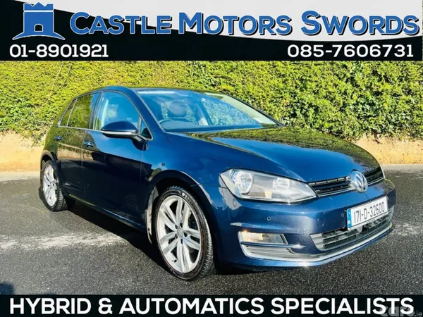 Volkswagen Golf Hatchback, Diesel, 2017, Blue